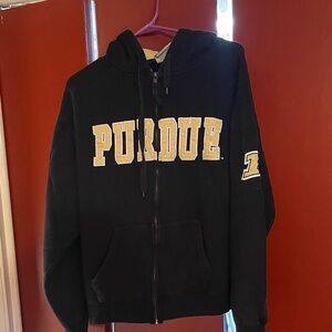 Campus Heritage Black and Cream Hoodie
